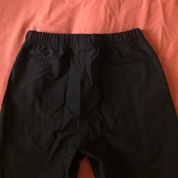 ESSENTIALS BLACK TRACK PANTS - Picture 5 of 6